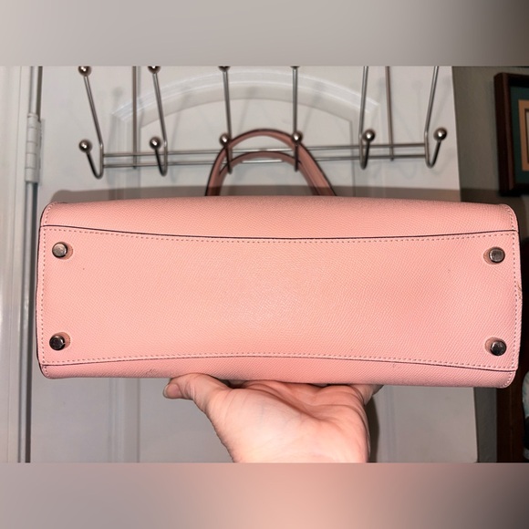 🌸 Coach Avery F37606 - Petal Pink Crossgrain Leather Shoulder Bag 🌸 - Picture 5 of 16